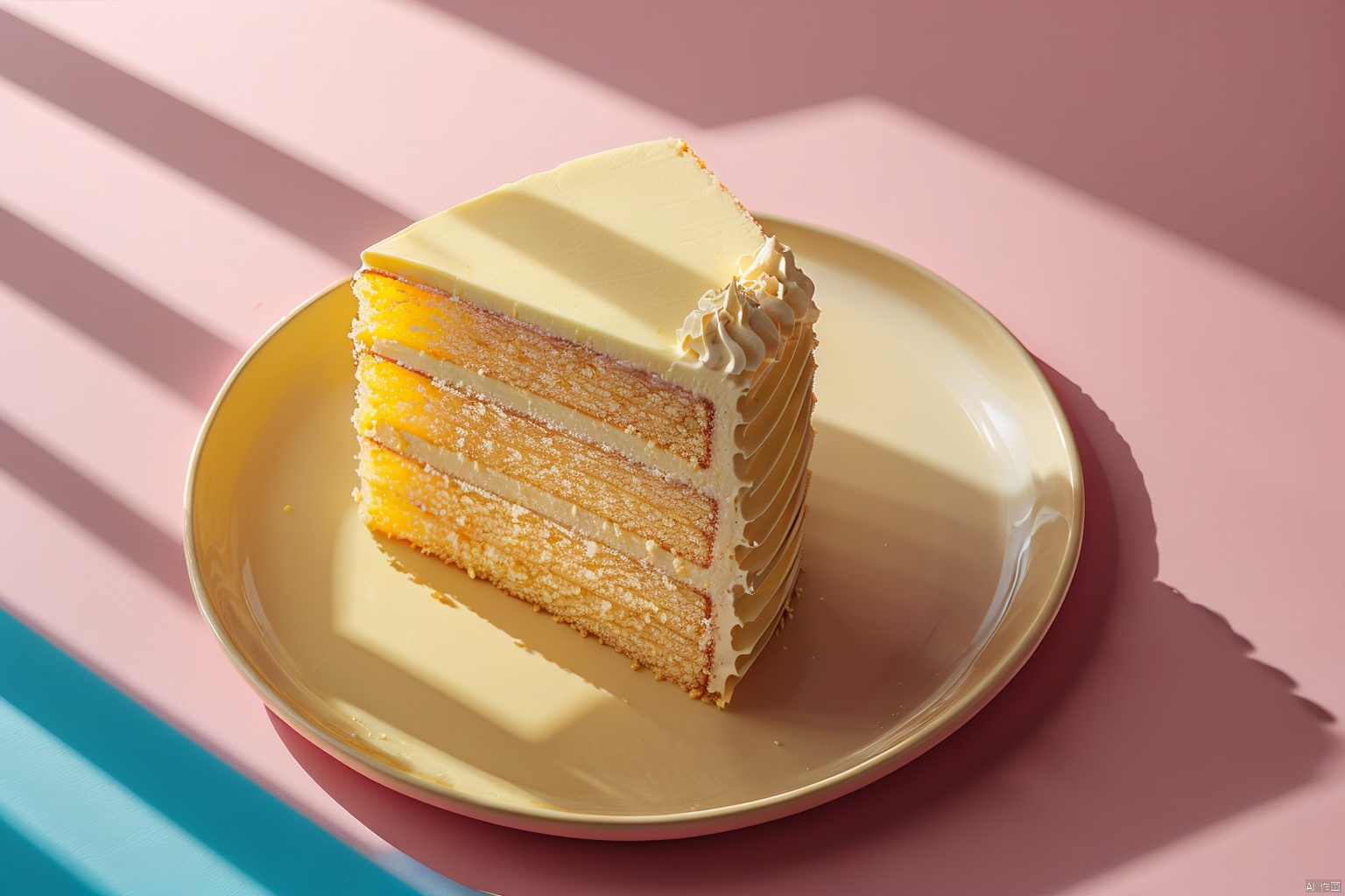 naiyou, no humans, food focus, food, still life, dessert, plate, pastry, striped, shadow, cake