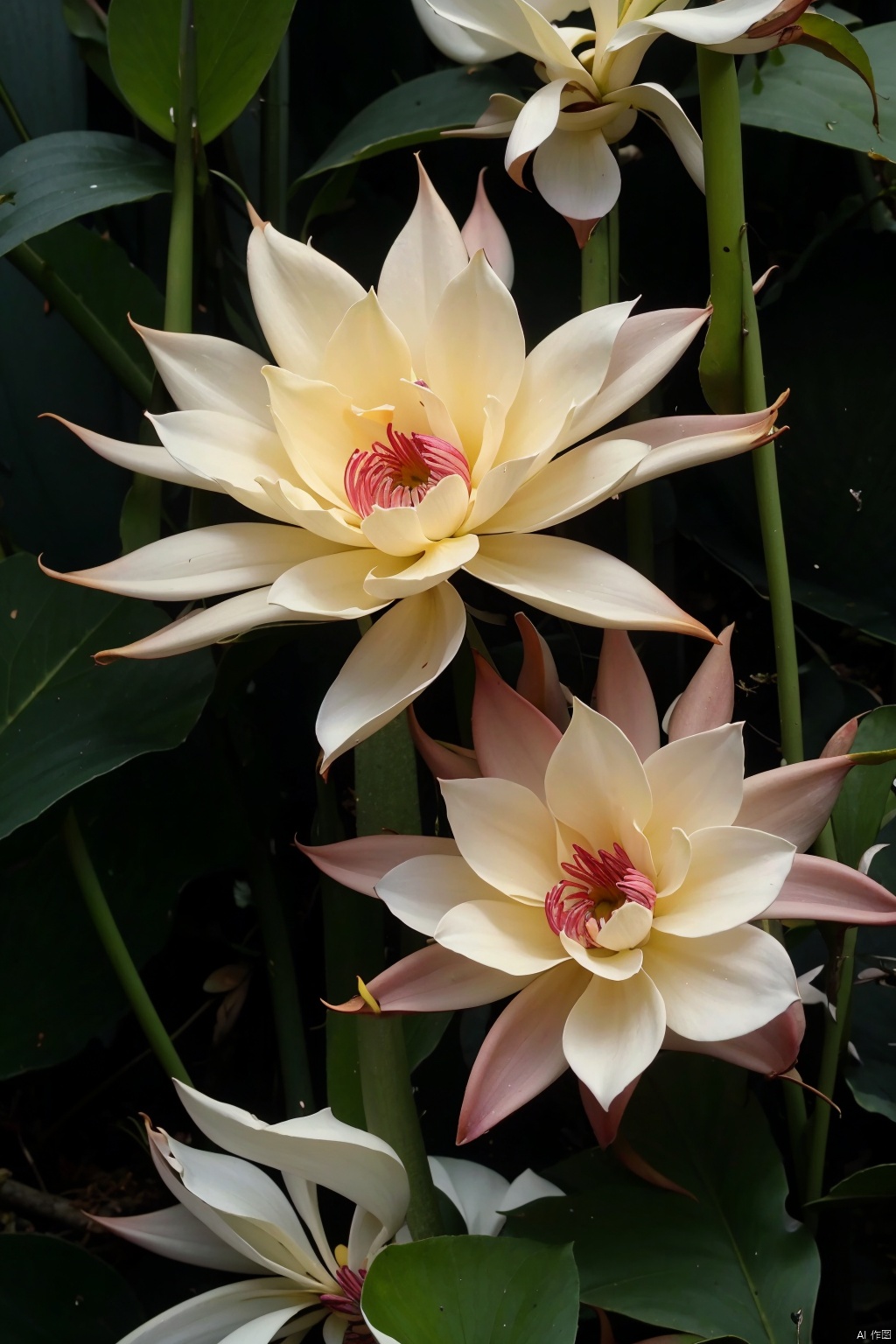  White epiphyllum,
