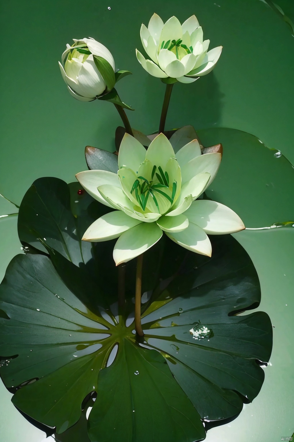  /flower/
￼
flower
￼
artist name
￼
water
￼
no humans
￼
leaf
￼
plant
￼
white flower
￼
green background
￼
green theme
￼
lily pad
￼
still life
￼
