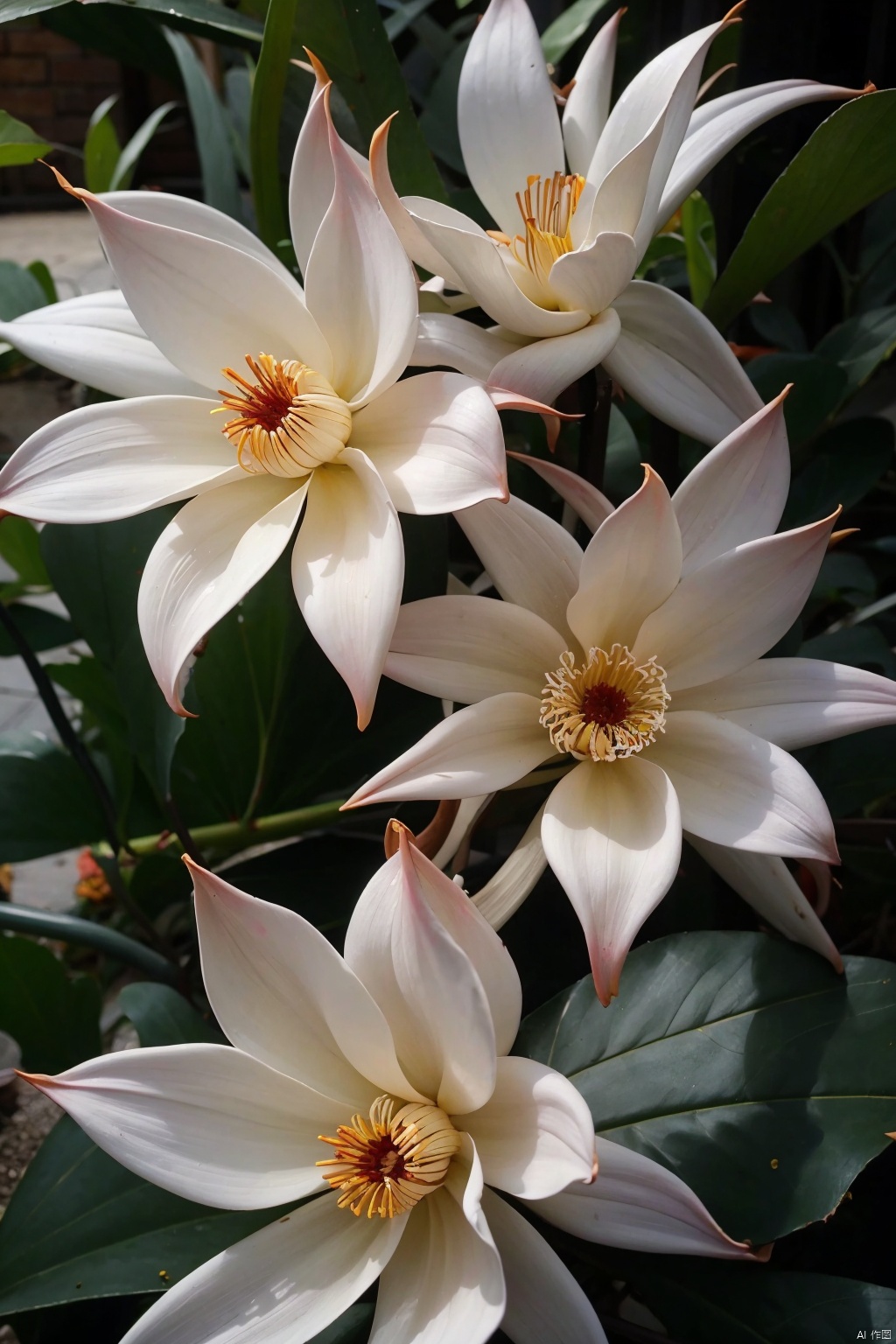  White epiphyllum,