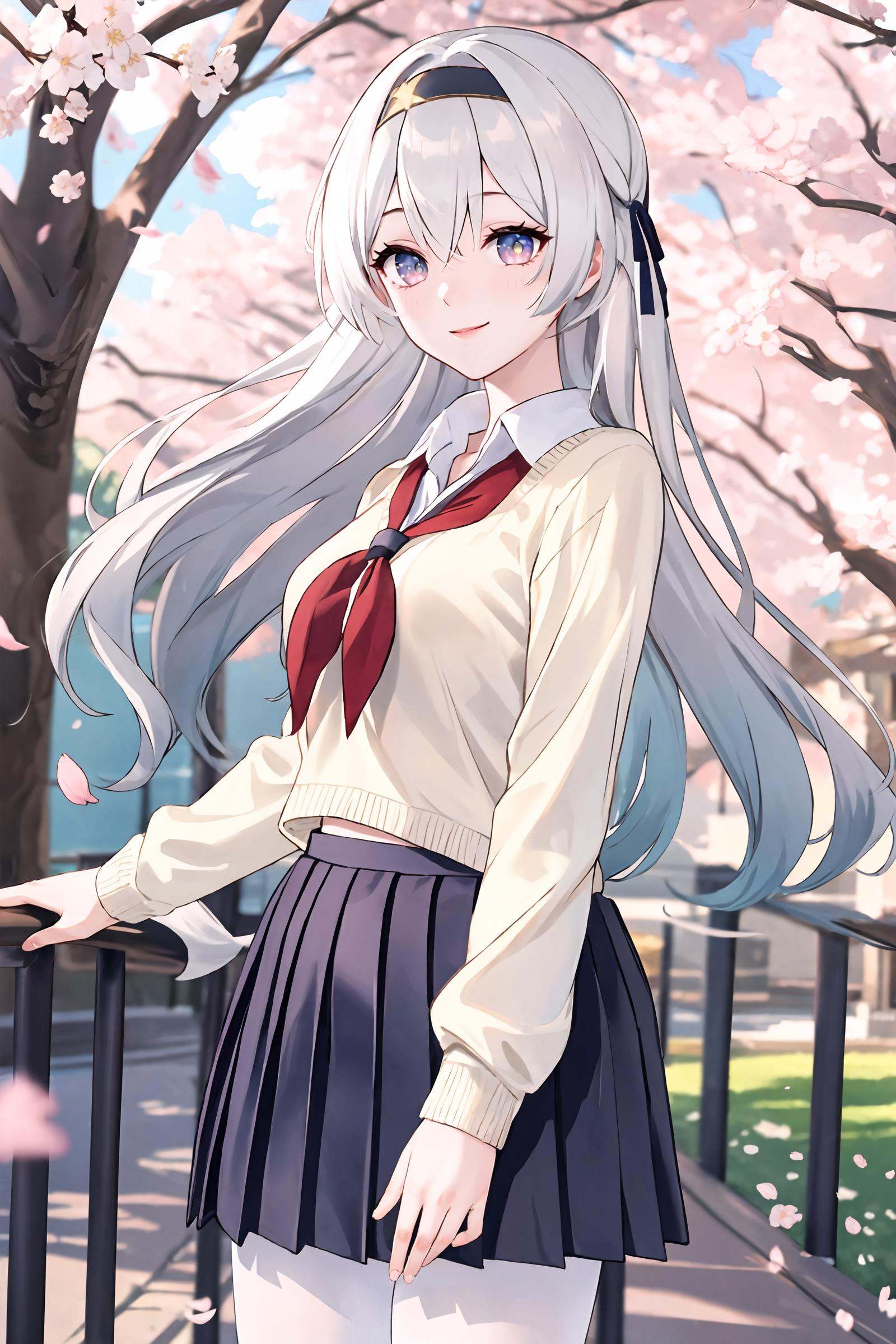 1girl,  firefly \(honkai: star rail\),  hairband on Tensor.Art