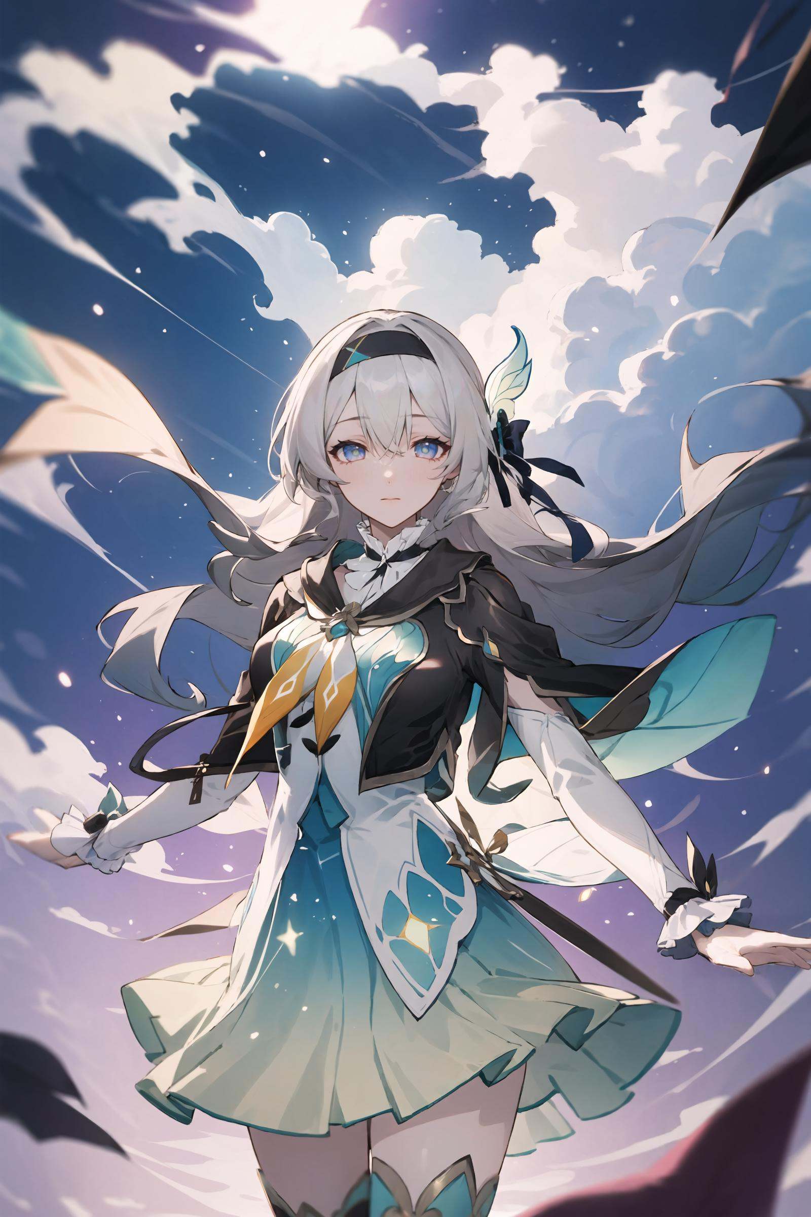 1girl,  firefly \(honkai: star rail\),  solo on Tensor.Art