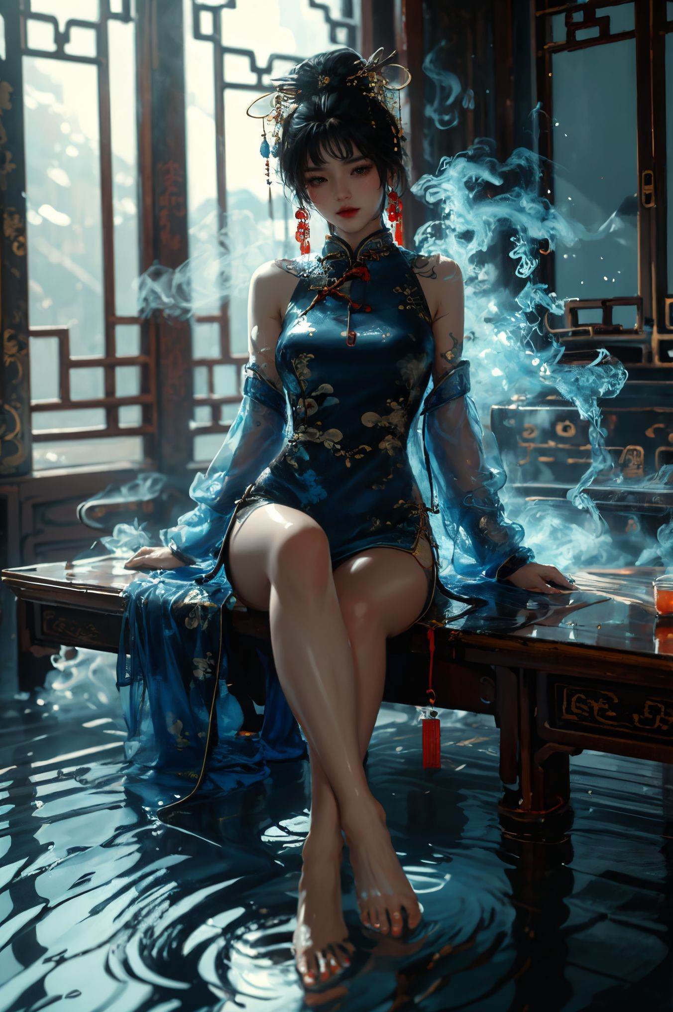 full body,  full-body image,  shang dynasty on Tensor.Art