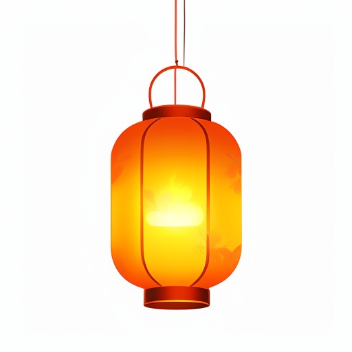 red lantern, illustration, simple background, white background, orange theme, luminescent,<lora:lbc_red Lantern :0.8>,