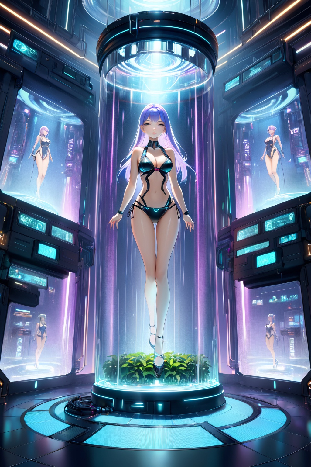 (1girl),  solo,  perfect figure on Tensor.Art