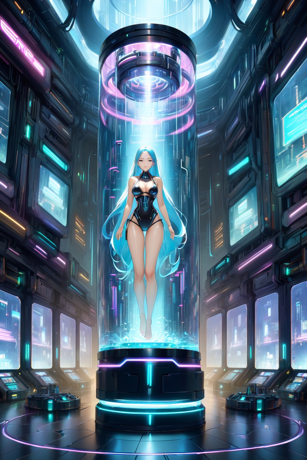 (1girl),  solo,  perfect figure on Tensor.Art