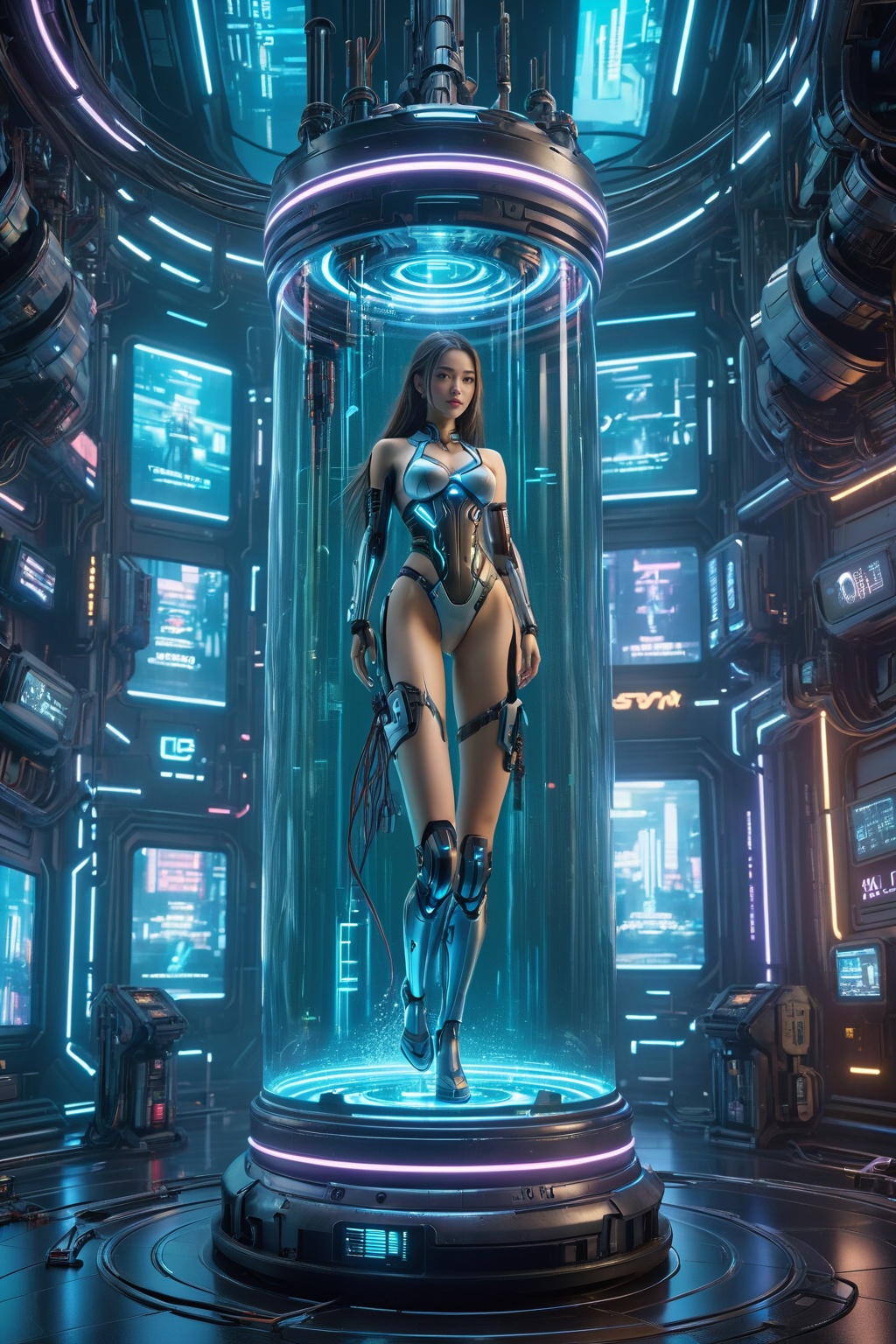 (1girl),  solo,  perfect figure on Tensor.Art