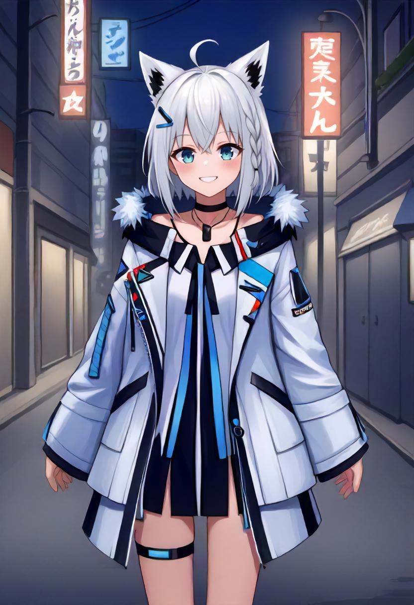 score_9 BREAK source_anime,  1girl,  street on Tensor.Art