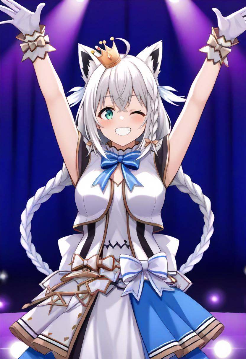 score_9 BREAK source_anime,  1girl,  stage on Tensor.Art