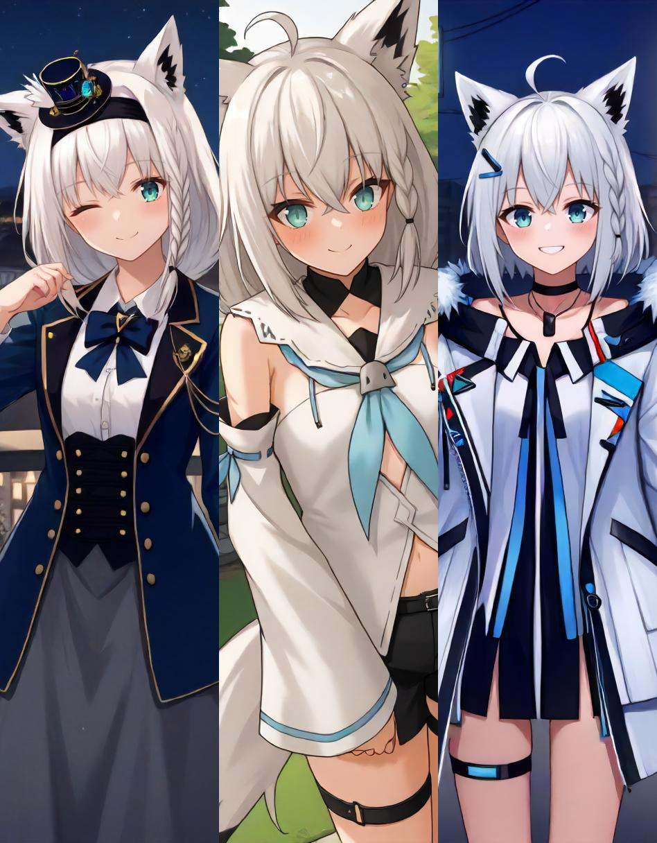 score_9 BREAK source_anime,  1girl,  fubuki (rest of the prompt varies by image) on Tensor.Art