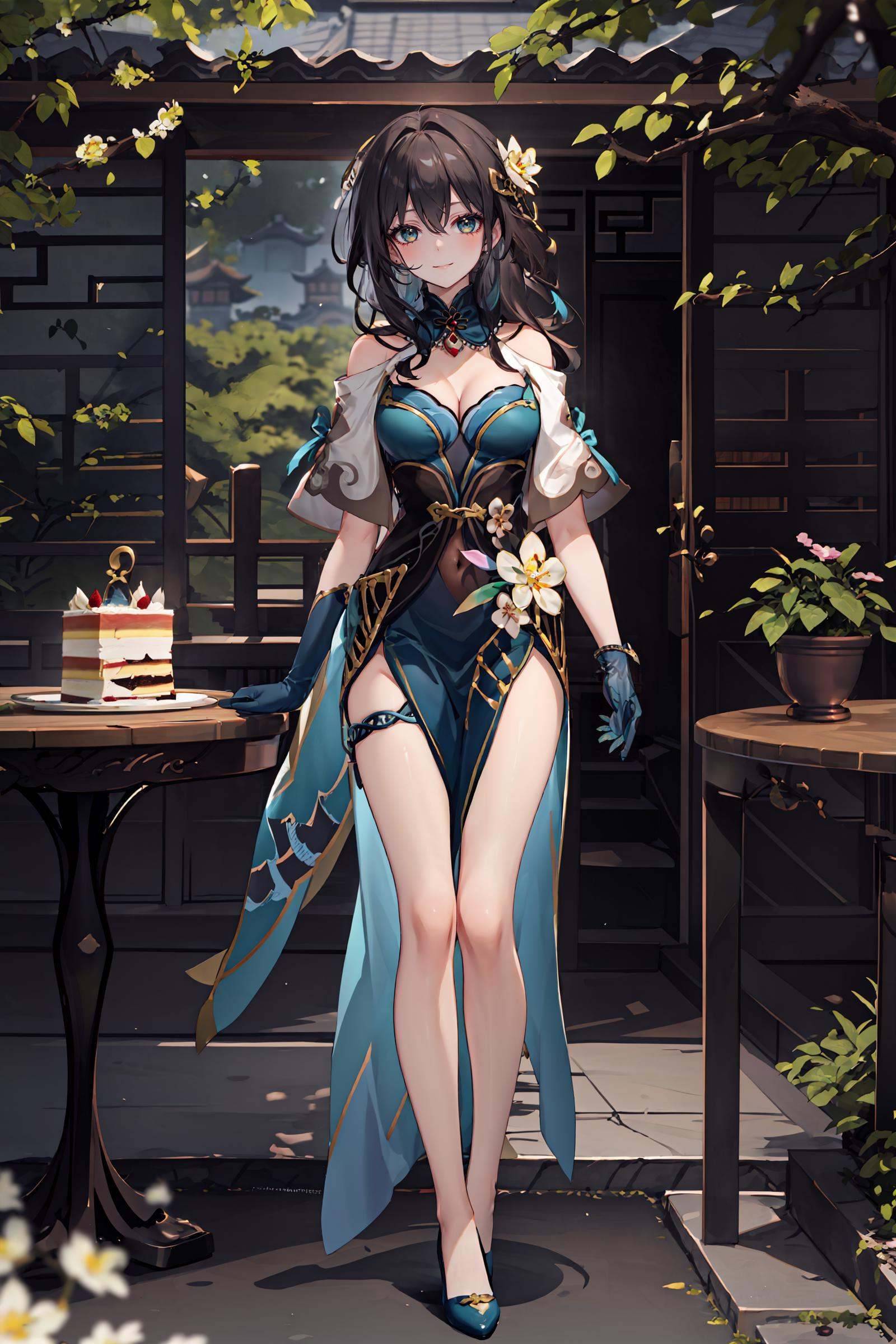 1girl,  ruan mei \(honkai: star rail\),  solo on Tensor.Art