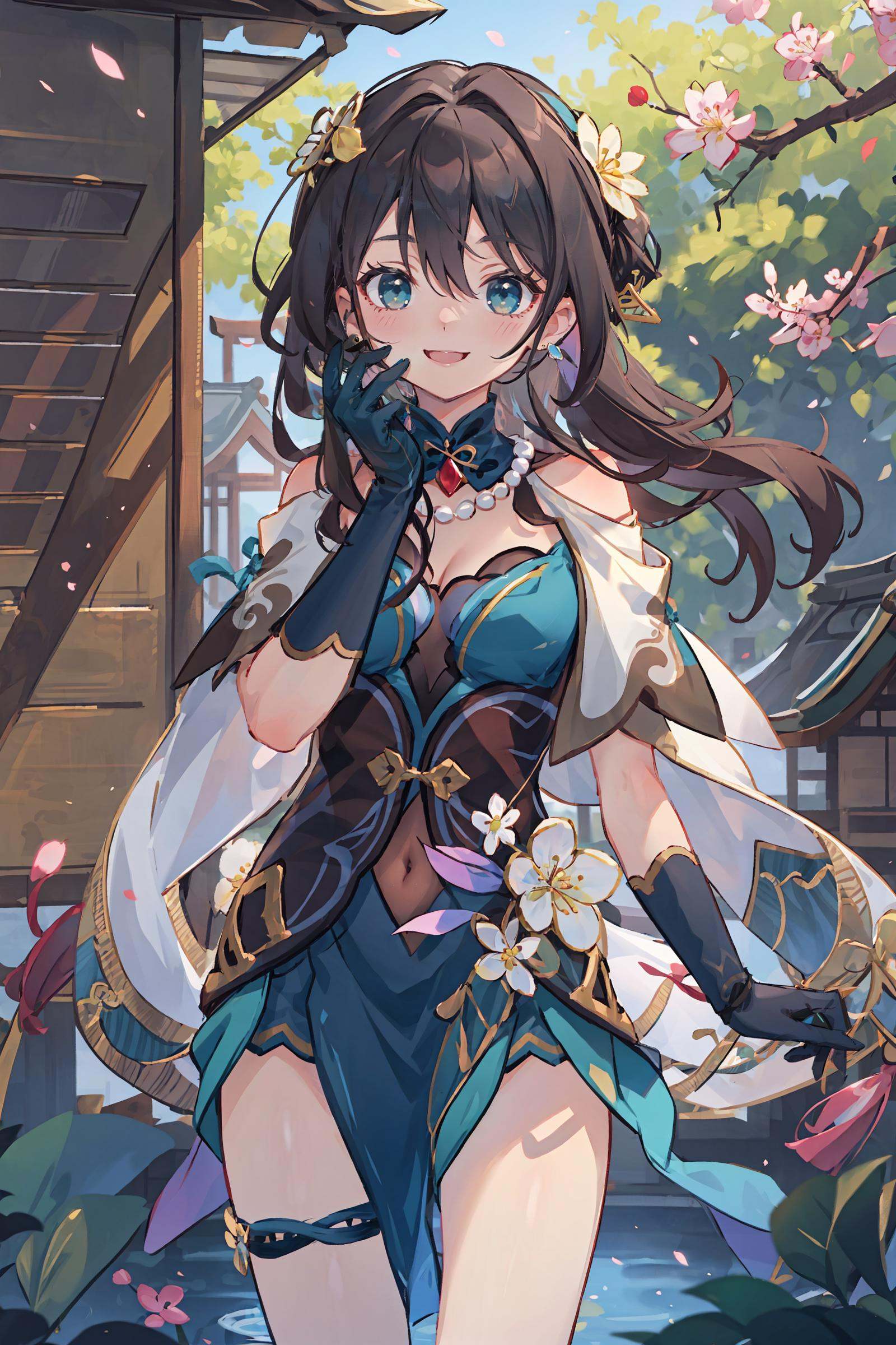 1girl,  ruan mei \(honkai: star rail\),  solo on Tensor.Art
