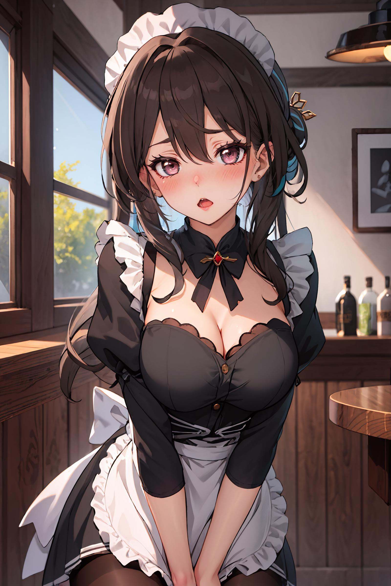 1girl,  ruan mei \(honkai: star rail\),  hair ornament on Tensor.Art
