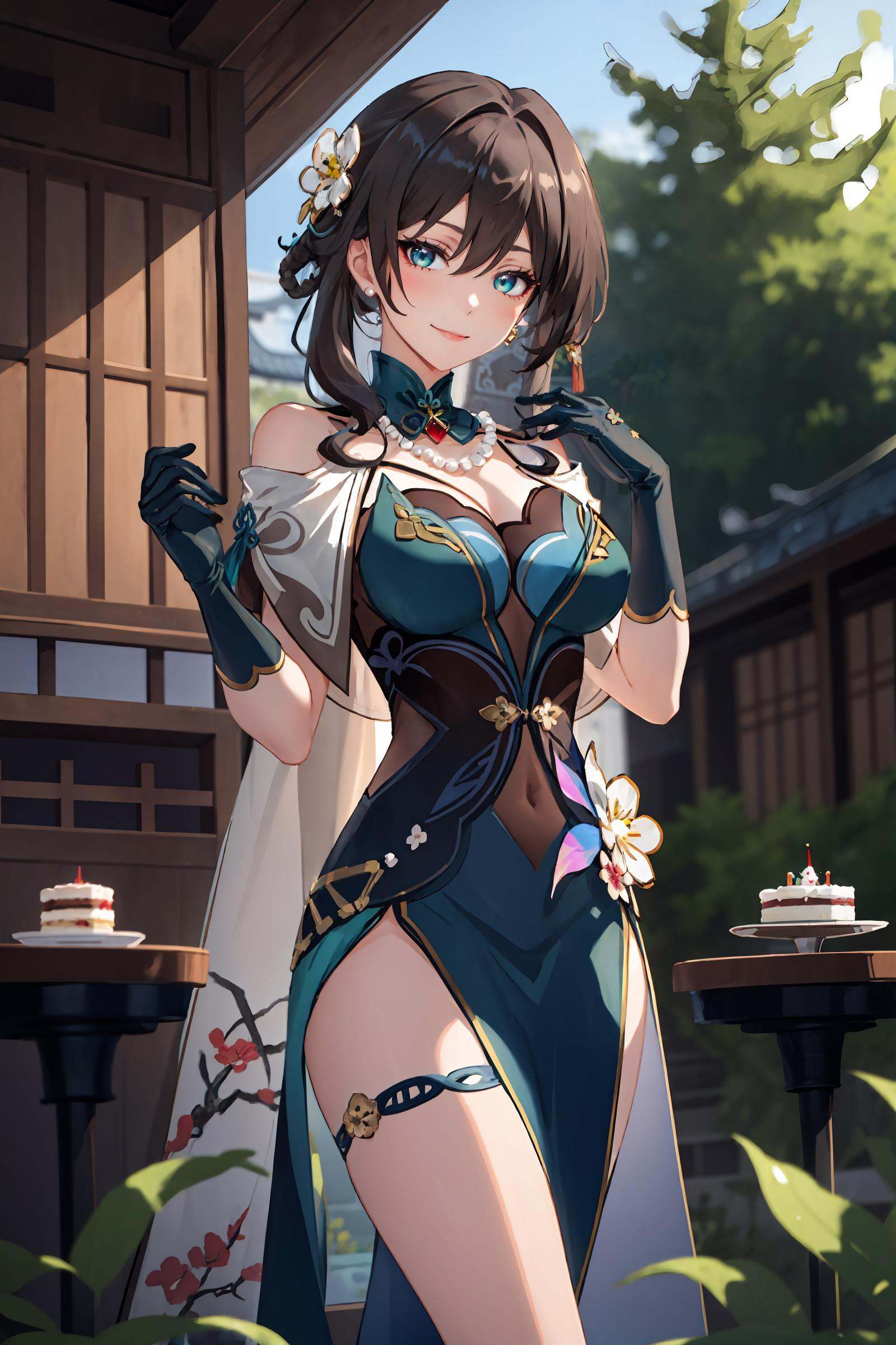 1girl,  ruan mei \(honkai: star rail\),  solo on Tensor.Art
