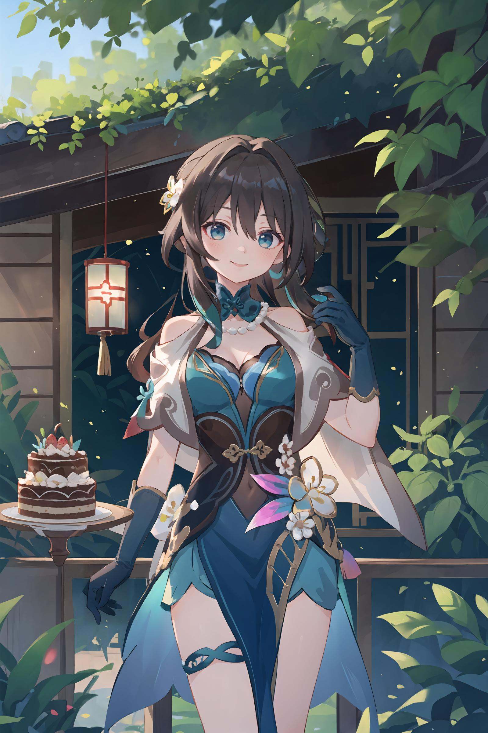 1girl,  ruan mei \(honkai: star rail\),  solo on Tensor.Art