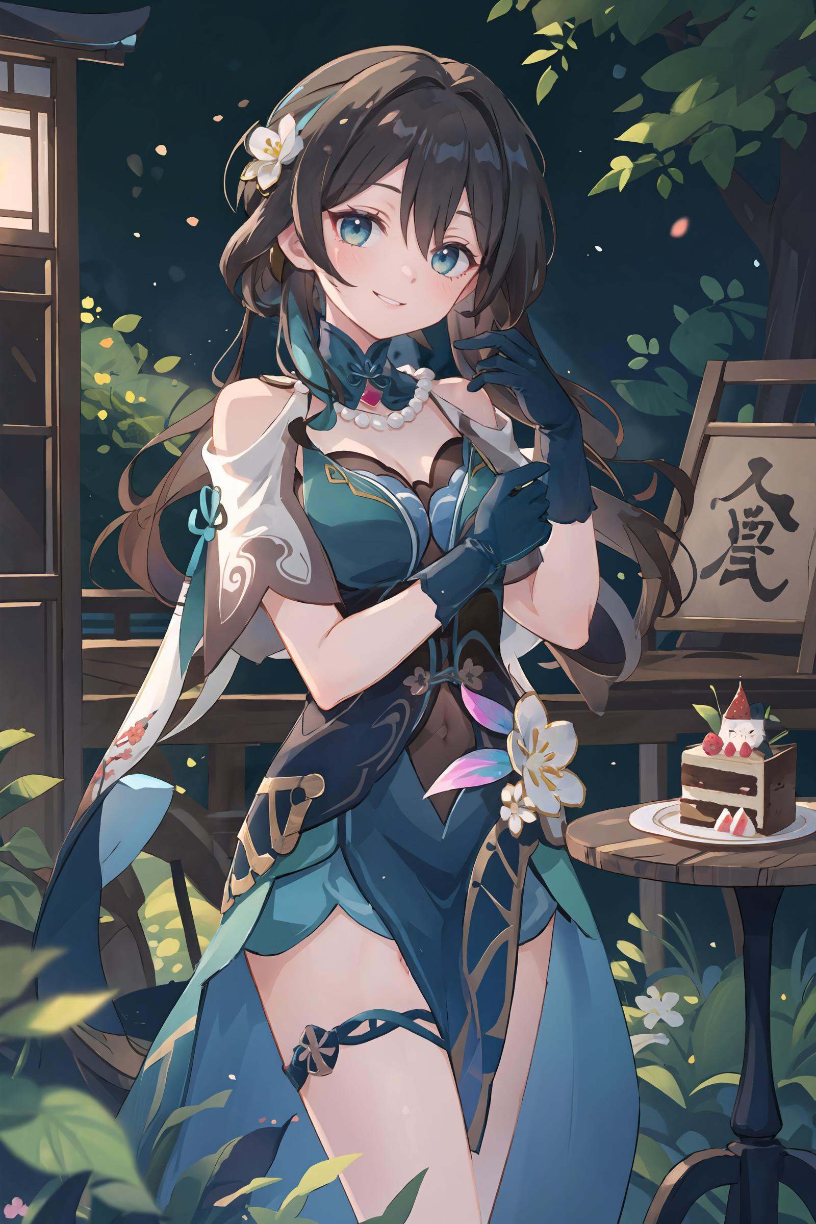 1girl,  ruan mei \(honkai: star rail\),  solo on Tensor.Art