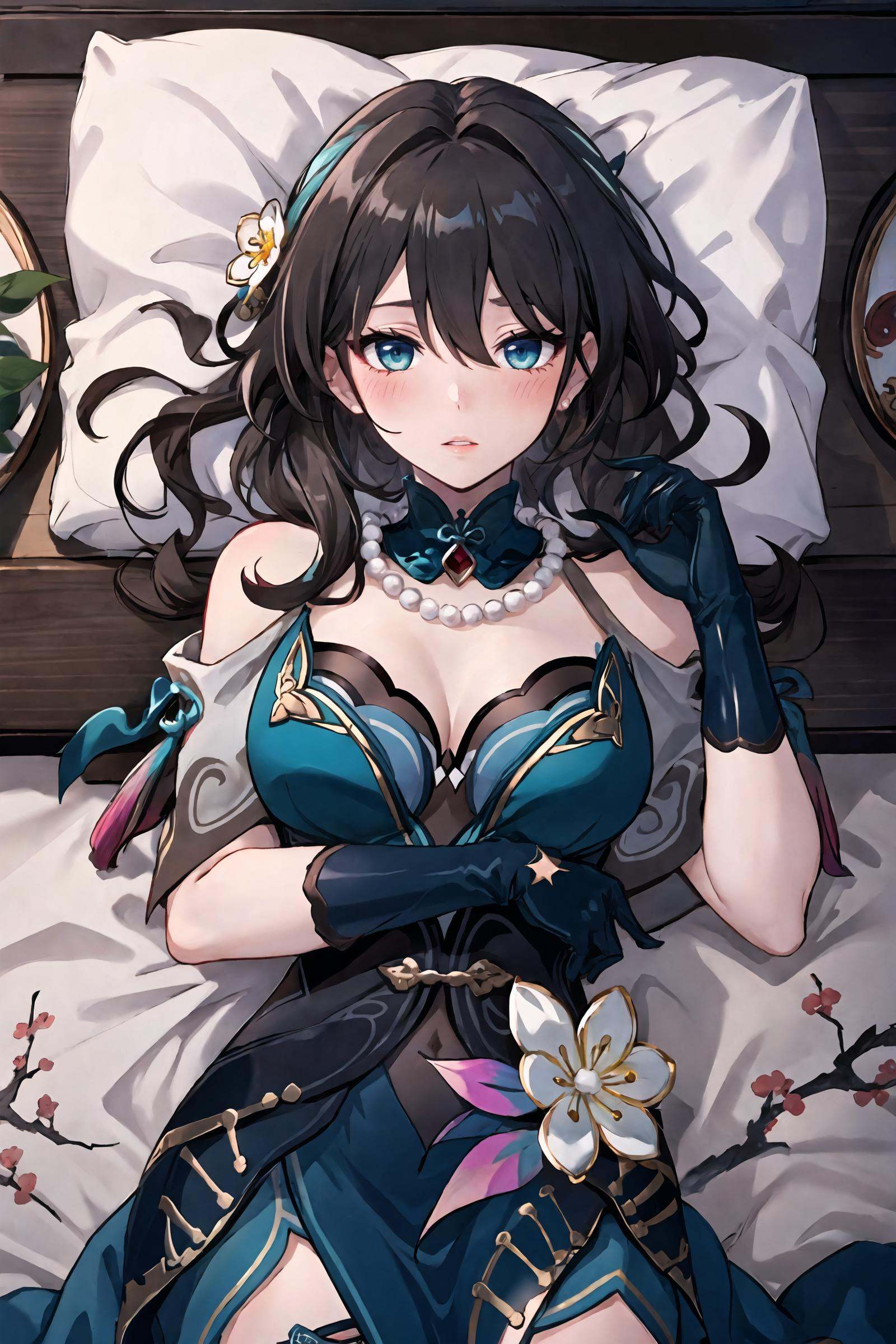 1girl,  ruan mei \(honkai: star rail\),  solo on Tensor.Art