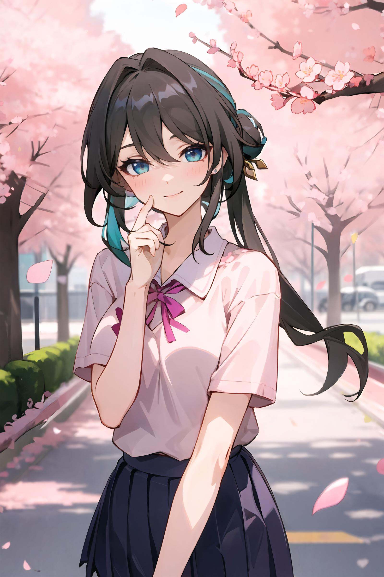 1girl,  ruan mei \(honkai: star rail\),  solo on Tensor.Art