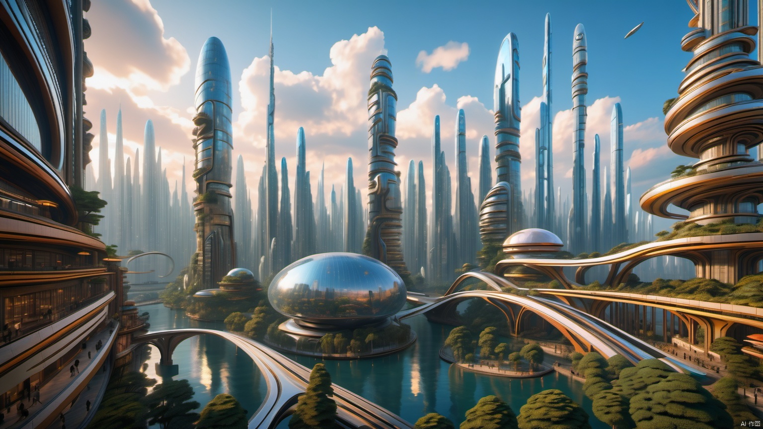  ((masterpiece)), ((best quality)), 8k, high detailed, ultra-detailed, In a futuristic modern metropolis, 
futuristic punk style, 
glass and streamlined urban structures, 
new Chinese architectural style,

Aerial photography,
Photography,
Real scenery,
8K,
Ultra detail,（Adequate sunlight 9.9）,