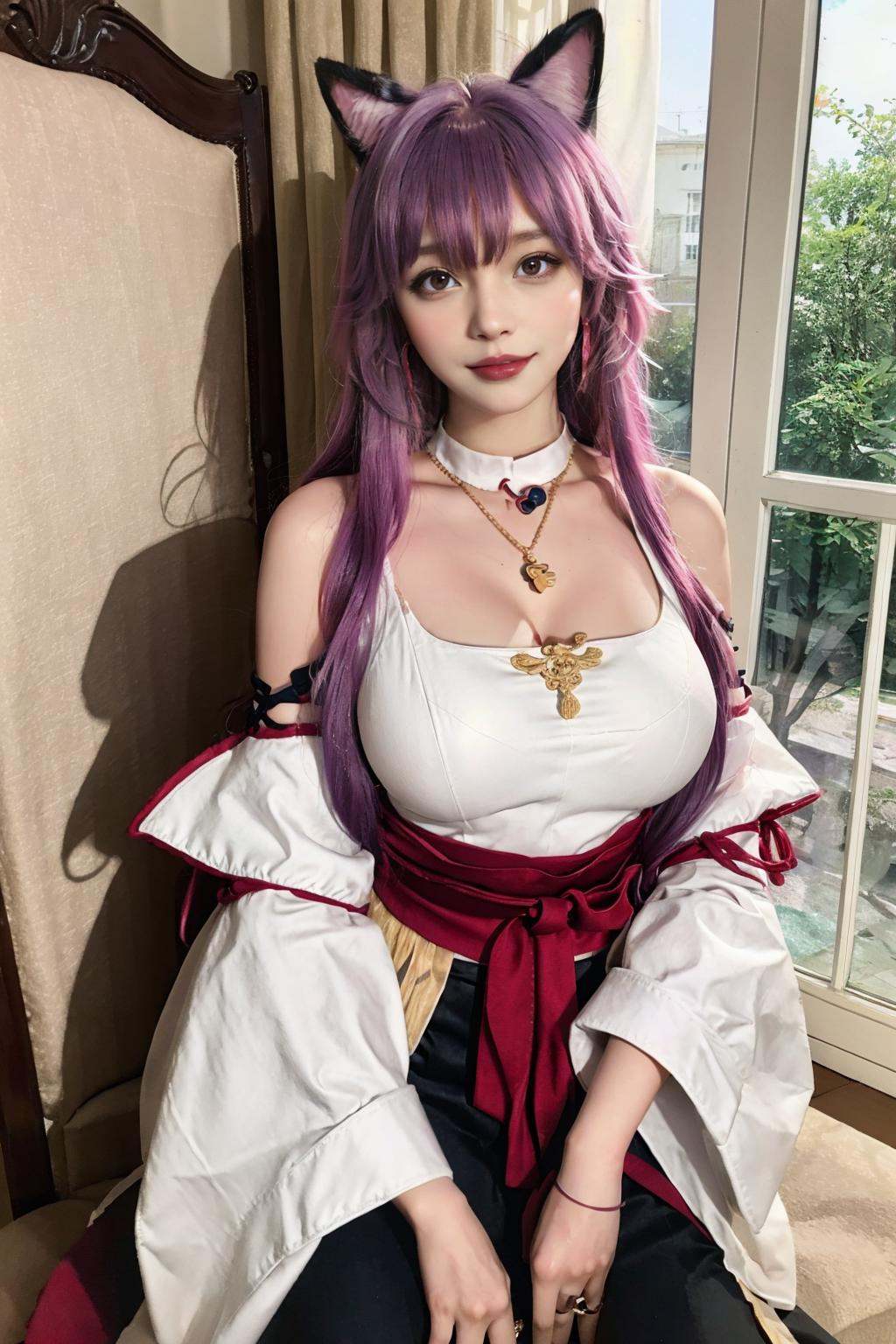colorful,  hezi,  cosplay costume on Tensor.Art