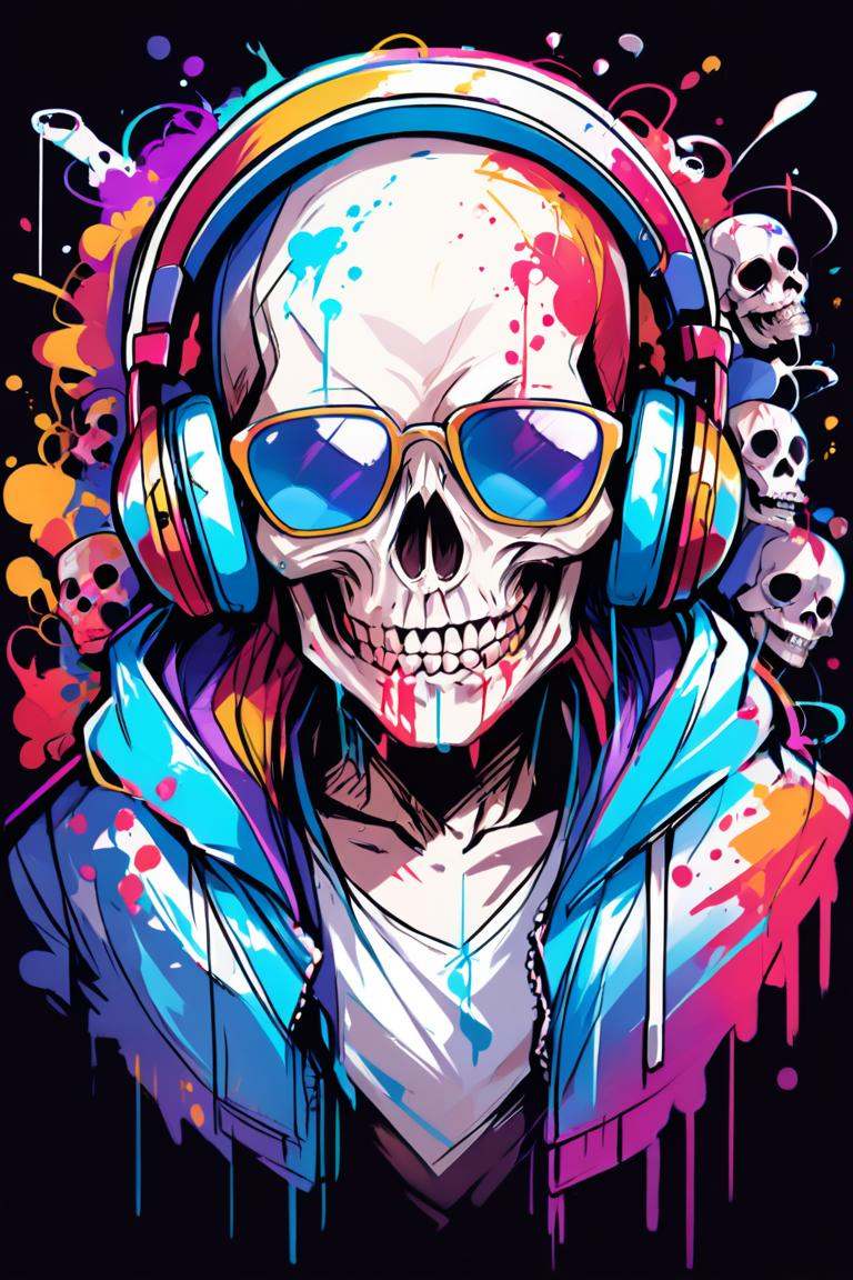 1boy,  headphones,  male focus on Tensor.Art