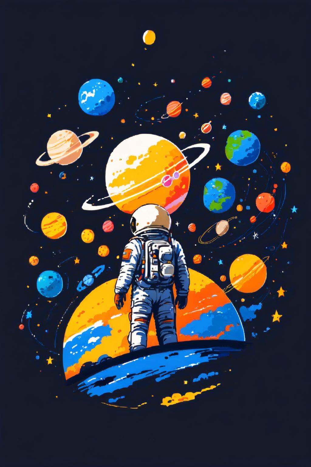 solo,  simple background,  standing on Tensor.Art