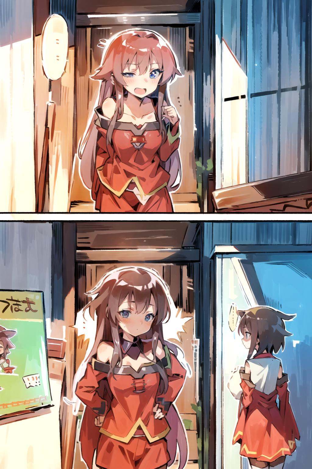 AGGA_ST021,  comic,  Megumin on Tensor.Art