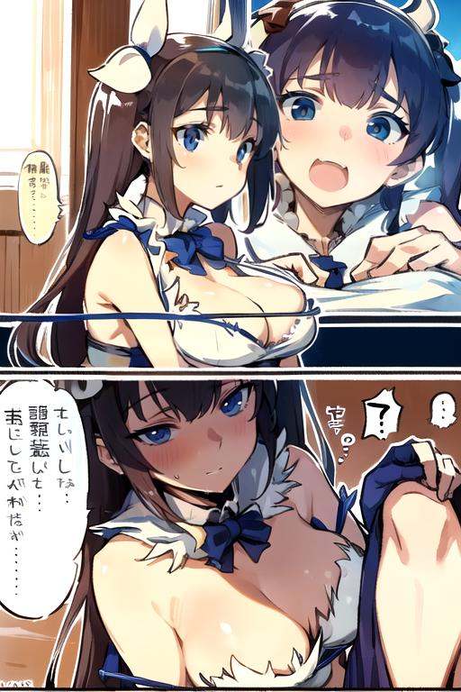 AGGA_ST021,  comic,  Hestia on Tensor.Art