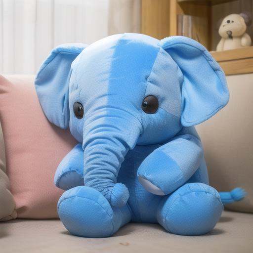 <lora:stuffed_toy1.5v1.2:1>stuffed toy, no humans, elephant