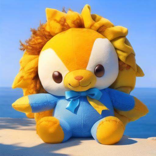 stuffed toy,solo, no humans,sun,<lora:stuffed_toy1.5v1.2:1>