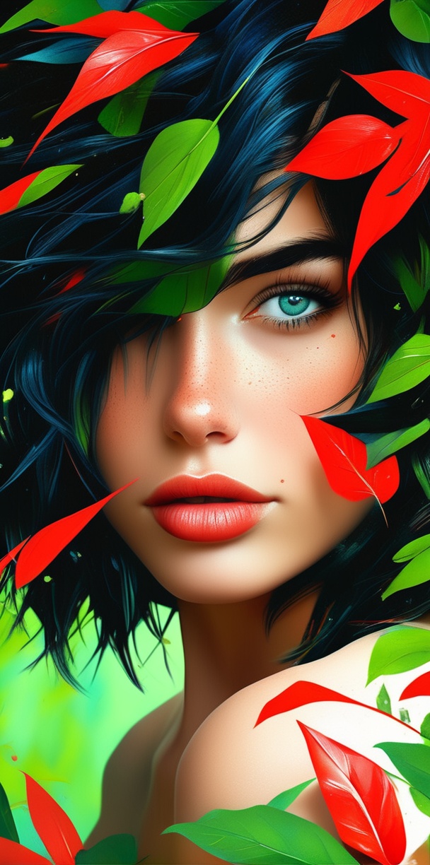 1girl,  solo,  looking at viewer on Tensor.Art