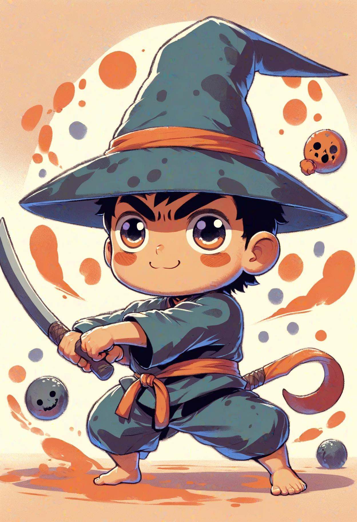 DonMCu73T00nXL ghibli male mentiad,  martial artist,  witch hunter by DonMischo on Tensor.Art