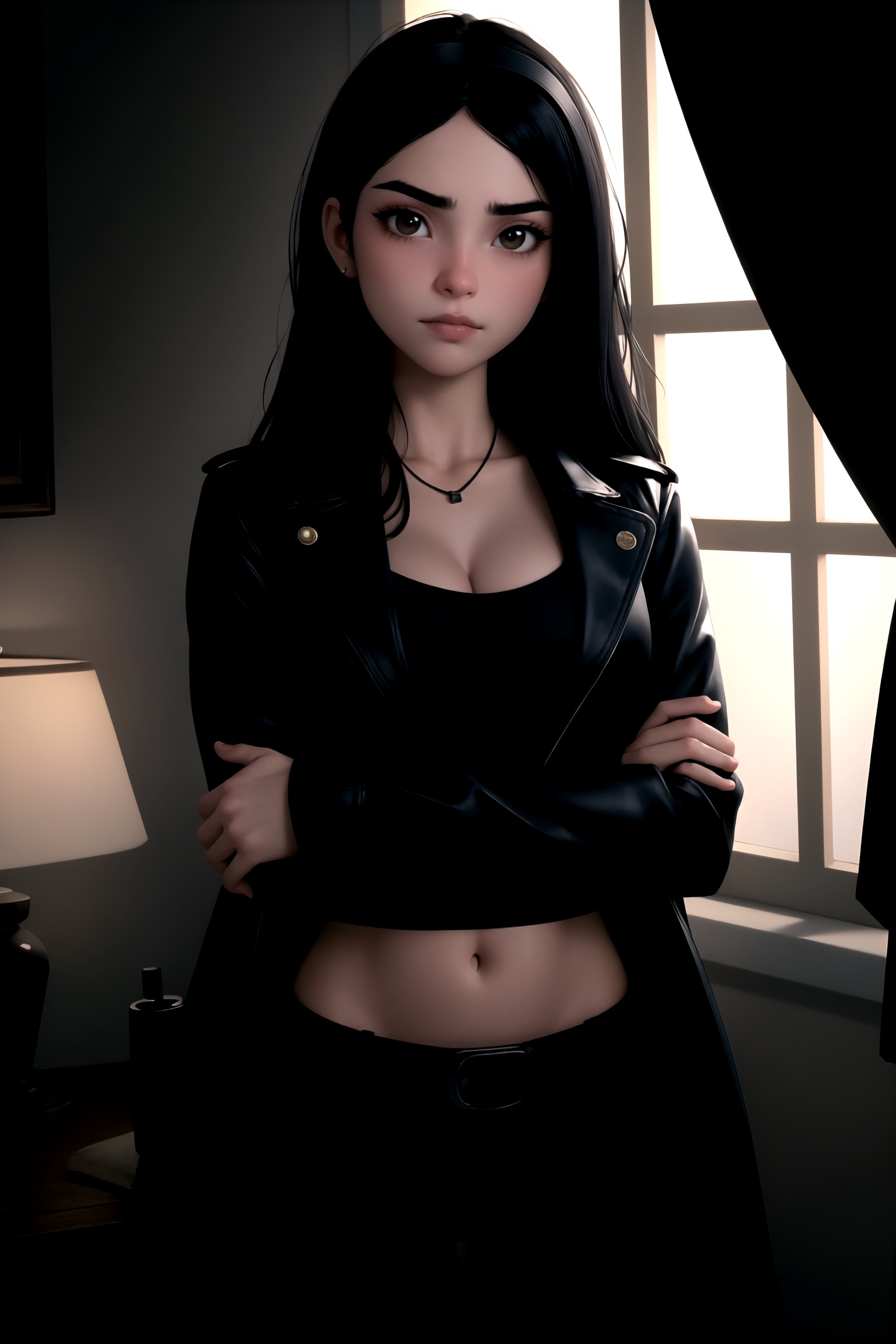atmospheric scene,  (detailed face,  detailed skin texture on Tensor.Art
