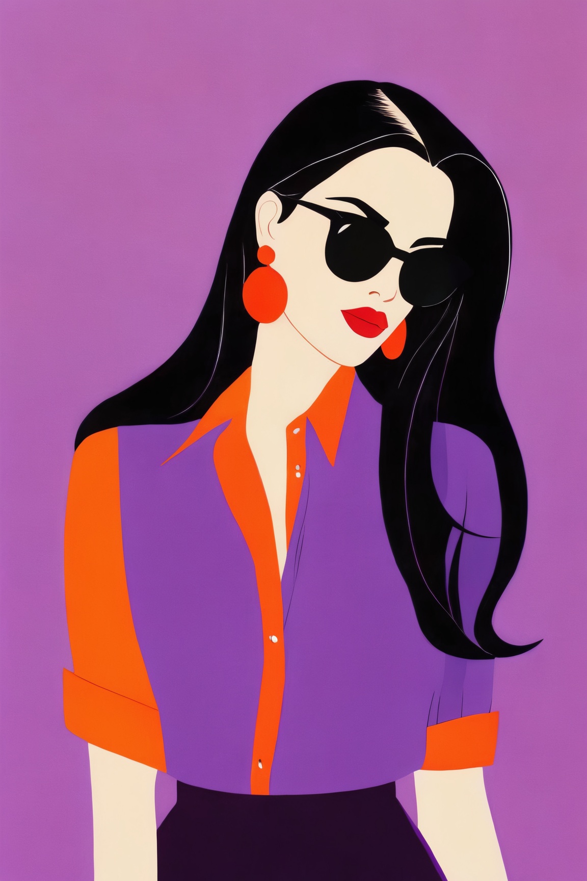 Fashion Illustration,  1girl,  solo by Ai Art Vision on Tensor.Art