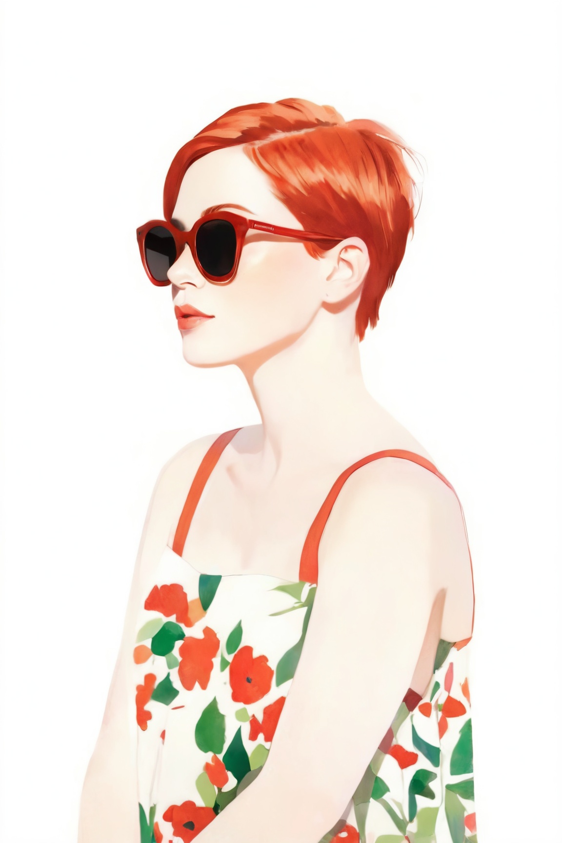 Fashion Illustration,  1girl,  solo by Ai Art Vision on Tensor.Art