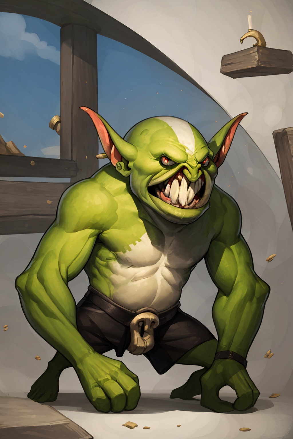 Labros_Panousis_style_lora_by_niolas,  1boy,  goblin on Tensor.Art