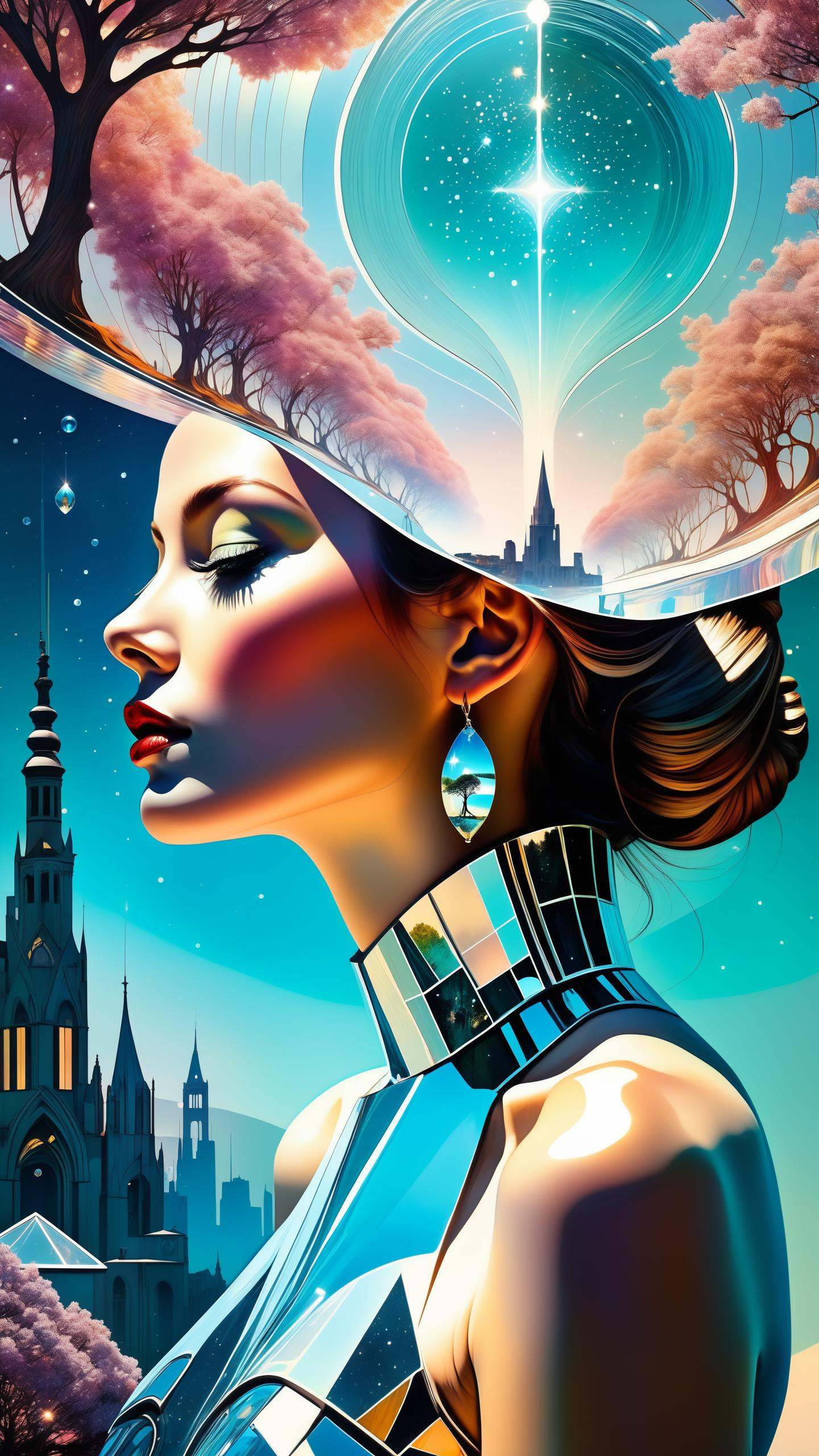 Futuristic utopia,  Adventure,  Aether on Tensor.Art