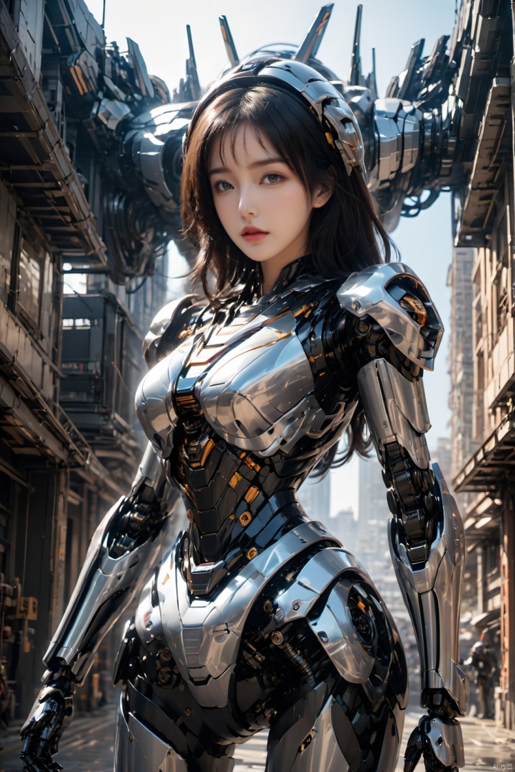 超酷机甲girl（基础模型XL） by 一念 on Tensor.Art