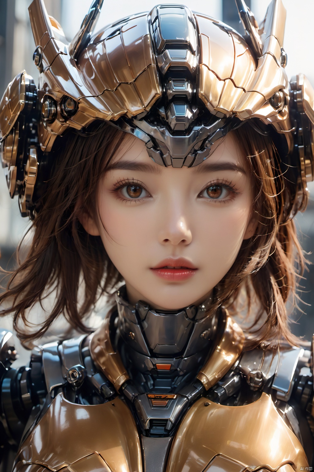 1girl,  brown eyes,  goggles by 一念 on Tensor.Art