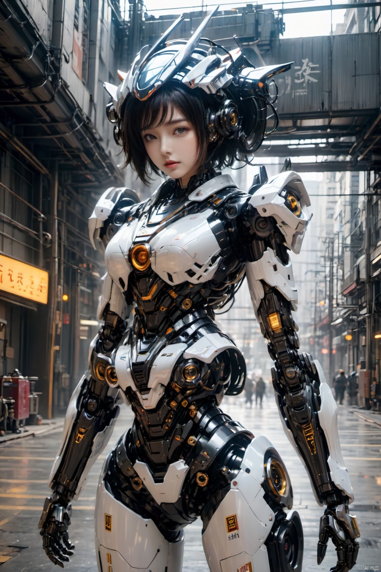 超酷机甲girl（基础模型XL） by 一念 on Tensor.Art