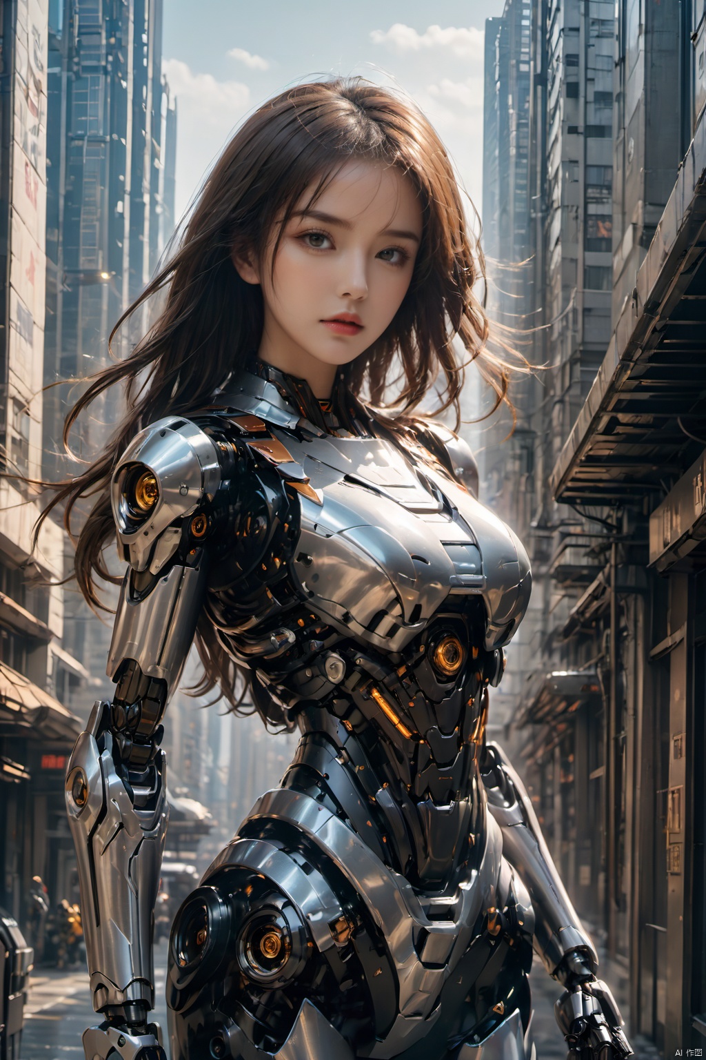 1girl,  bodysuit,  breasts by 一念 on Tensor.Art