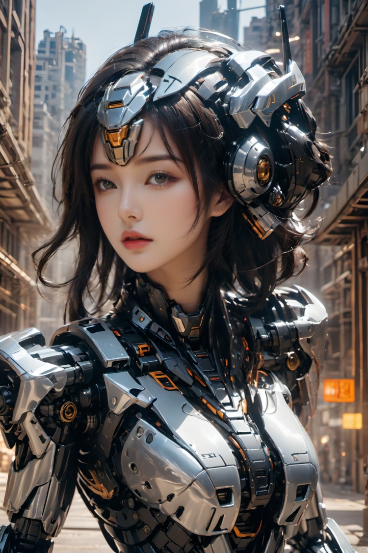 超酷机甲girl（基础模型XL） by 一念 on Tensor.Art