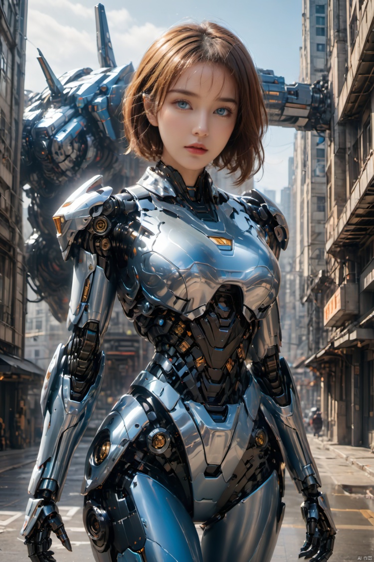 超酷机甲girl（基础模型XL） by 一念 on Tensor.Art
