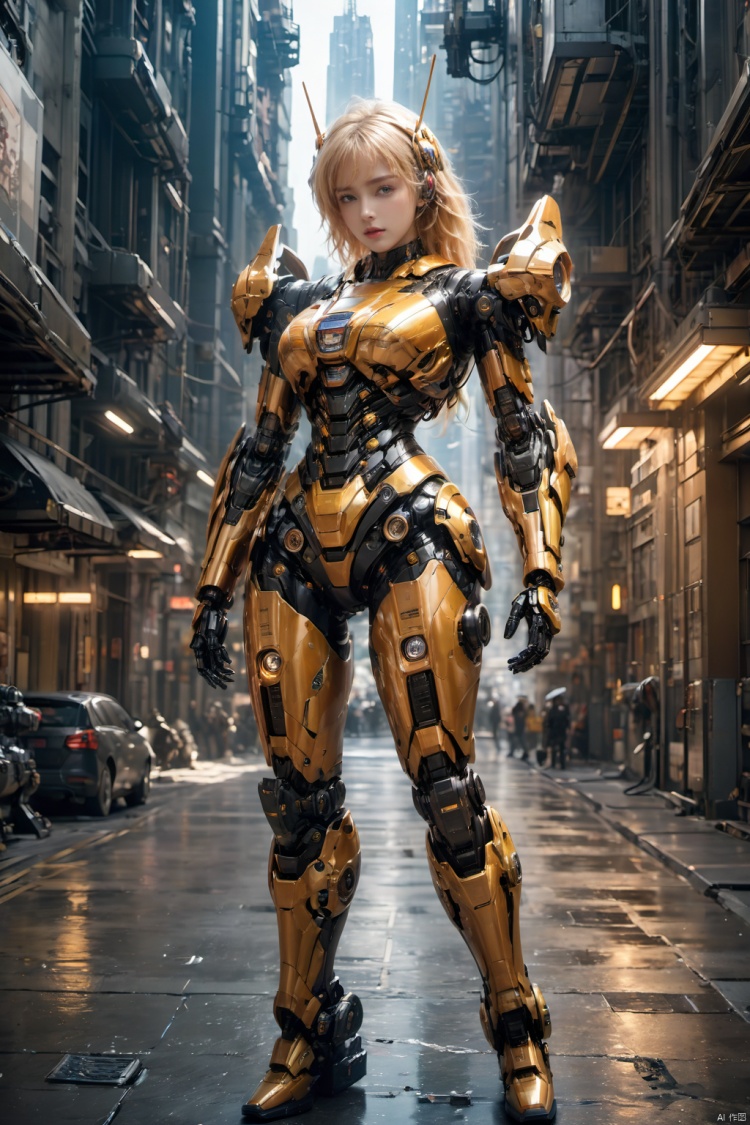 超酷机甲girl（基础模型XL） by 一念 on Tensor.Art