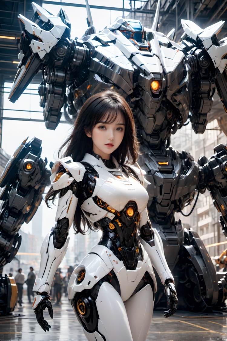 超酷机甲girl（基础模型XL） by 一念 on Tensor.Art