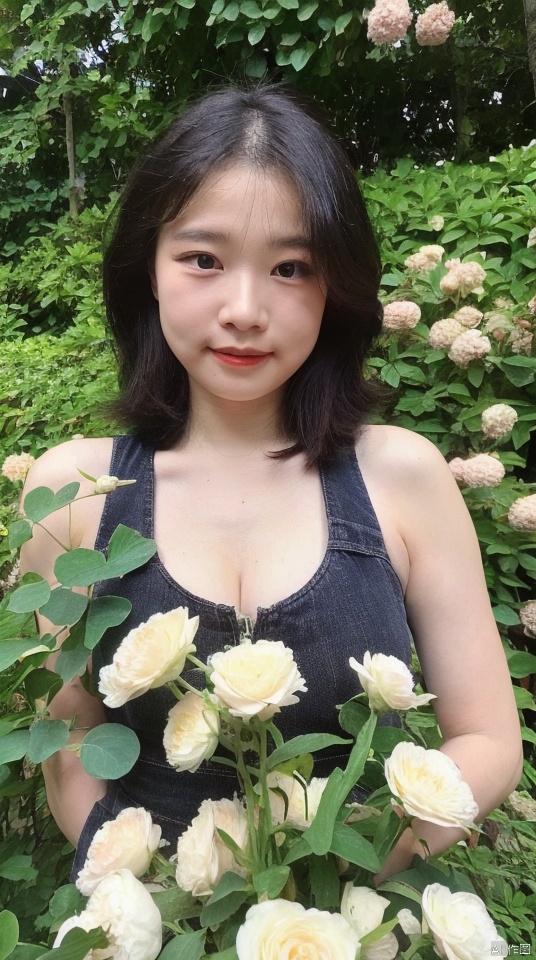  1girl, upper body,big_boobies, (official art, 8k wallpaper, ultra detailed, High quality, best quality),white flowers ,1girl,from above,bird's-eye_view,vintage filter,among flowers, backlight,limited_palette,white,field s of flowers
, nattsun