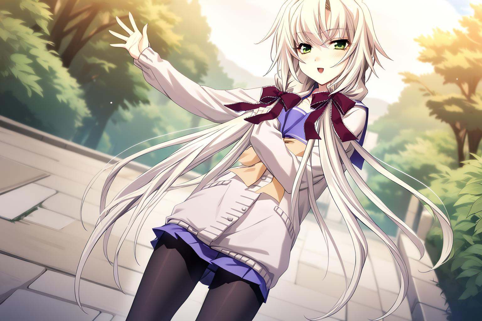 1girl,  kagamigawa chloe,  sumisora uniform on Tensor.Art