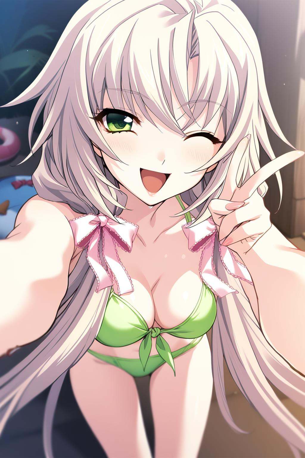 1girl,  kagamigawa chloe,  swimsuit on Tensor.Art