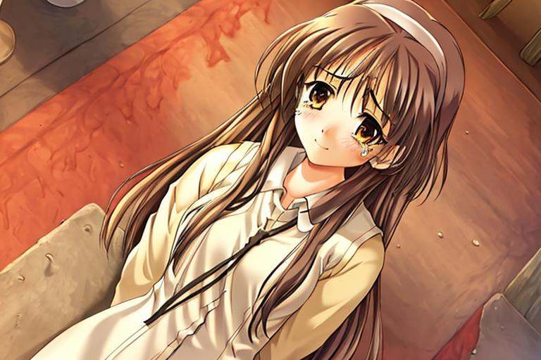 1girl,  solo,  long hair on Tensor.Art