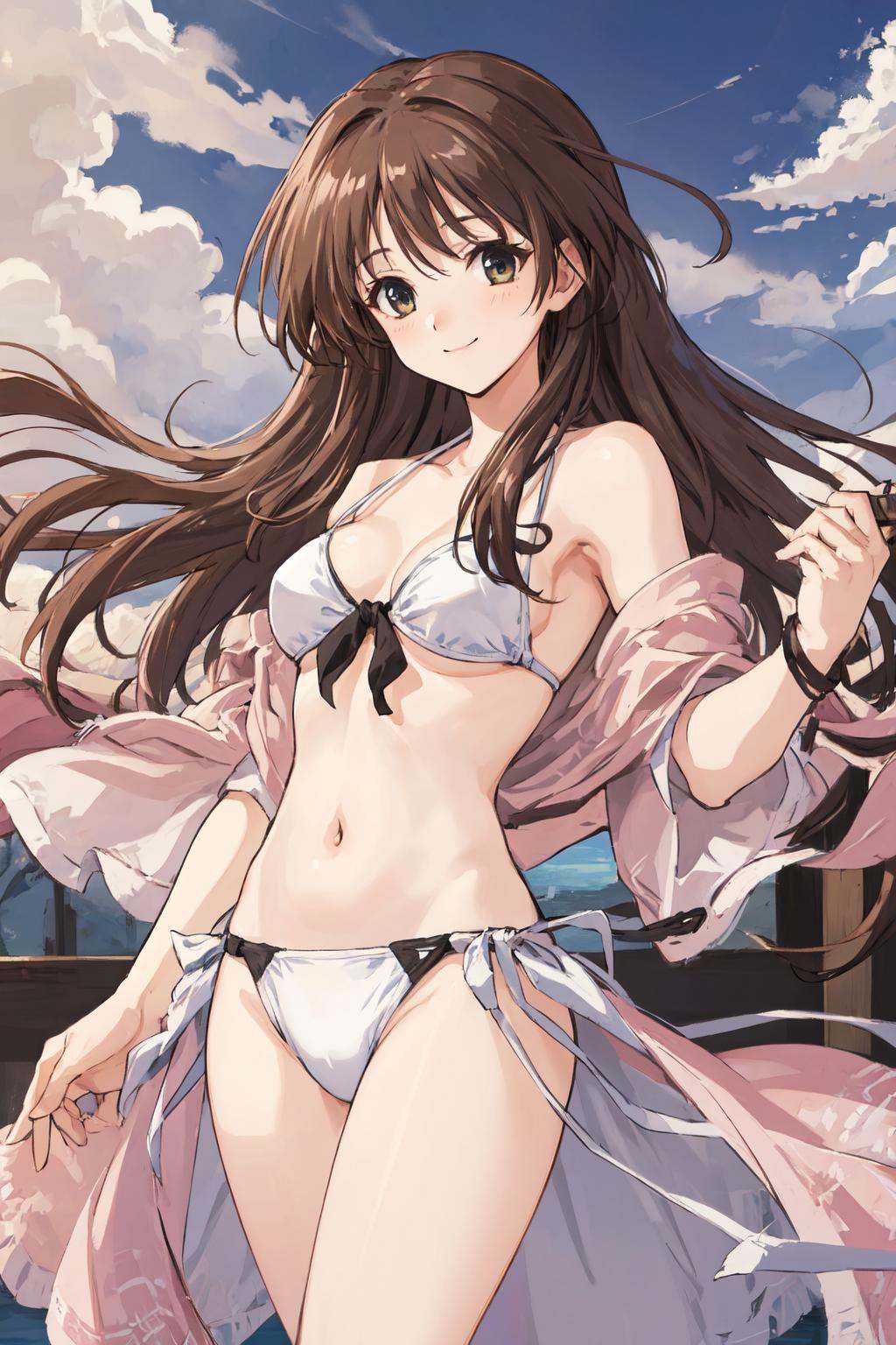 ayaka hizuki,  bikini,  1girl on Tensor.Art